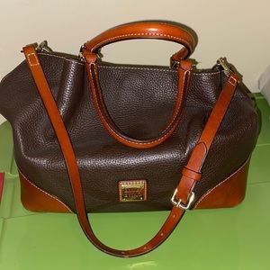 Dooney & Bourke brown satchel. Gently used